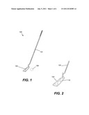 Golf Club Face with Spin Strip diagram and image