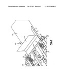 APPARATUS FOR FINISHING PRODUCTS COMING OUT FROM A MACHINE FOR FOLDING AND     GLUING CARDBOARD OR PAPERBOARD PRODUCTS WITH A BACK diagram and image