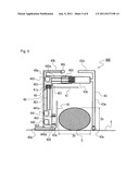 TRUNK WIDTH MEASURING UNIT AND VISCERAL FAT MEASURING DEVICE diagram and image