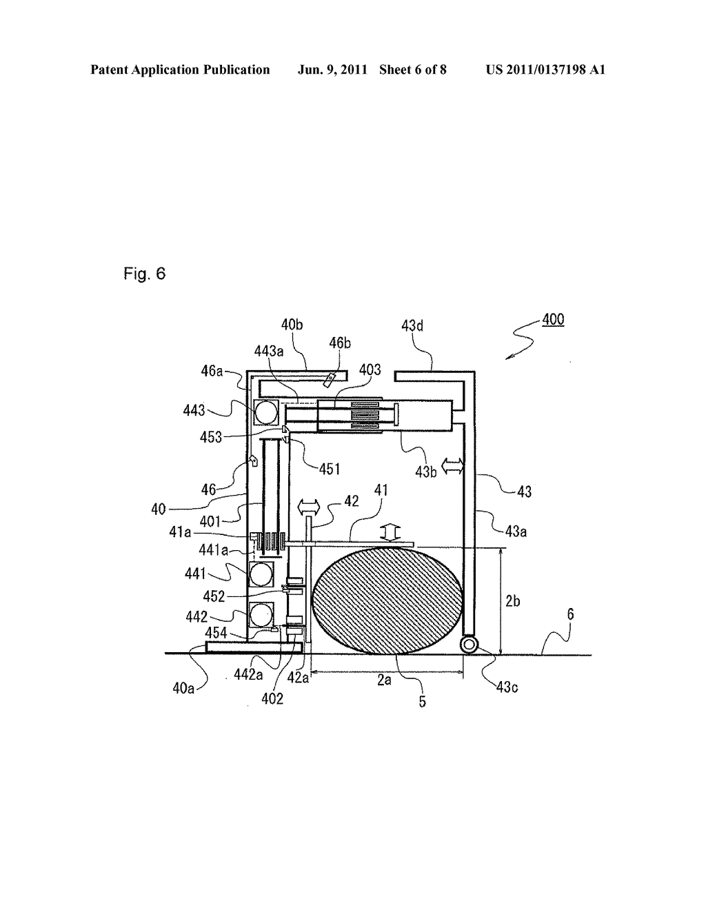 TRUNK WIDTH MEASURING UNIT AND VISCERAL FAT MEASURING DEVICE - diagram, schematic, and image 07