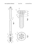 FASTENER HAVING TORQUE OPTIMIZED HEAD diagram and image