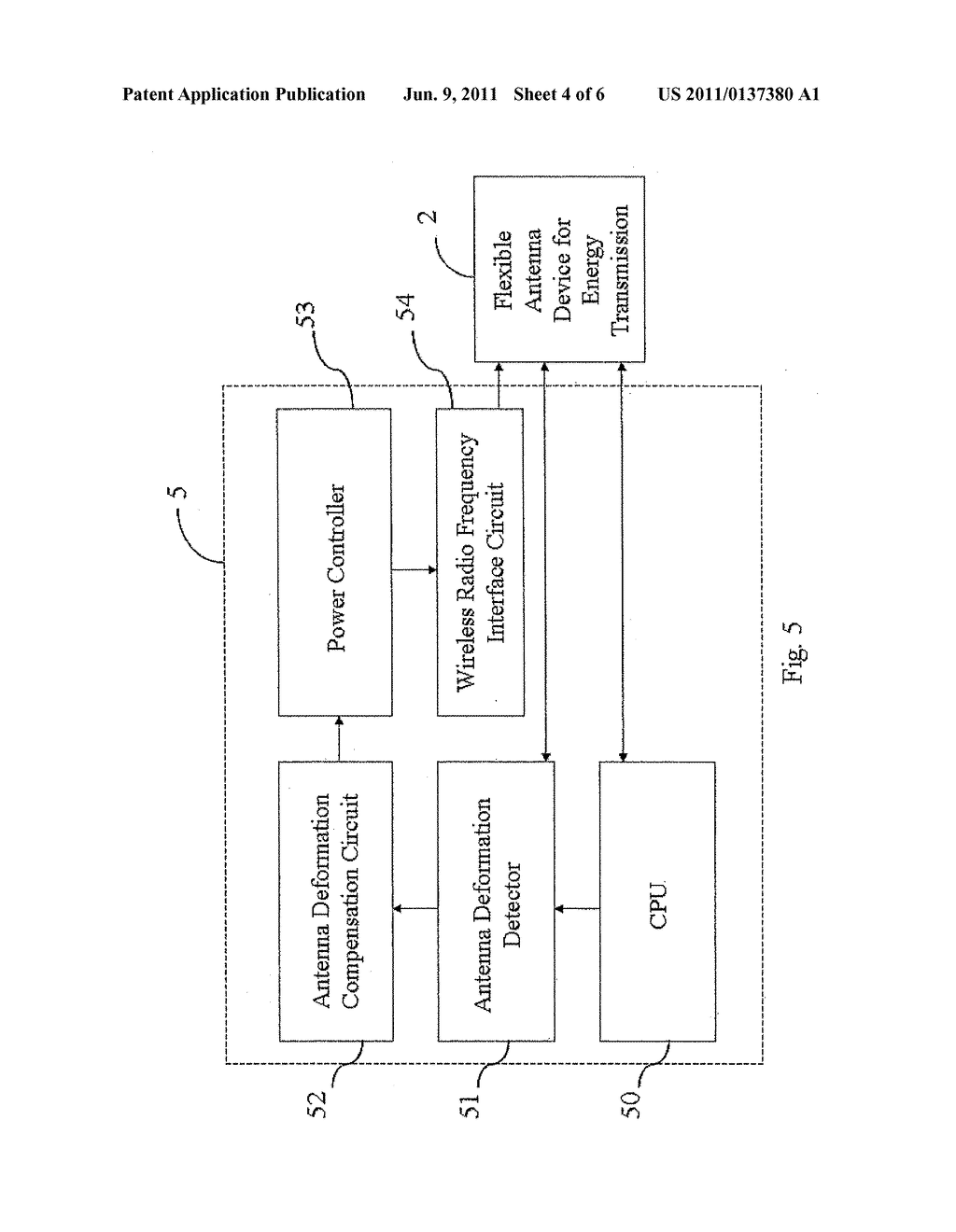 FLEXIBLE ANTENNA MODULE FOR WIRELESS ENERGY TRANSMISSION - diagram, schematic, and image 05