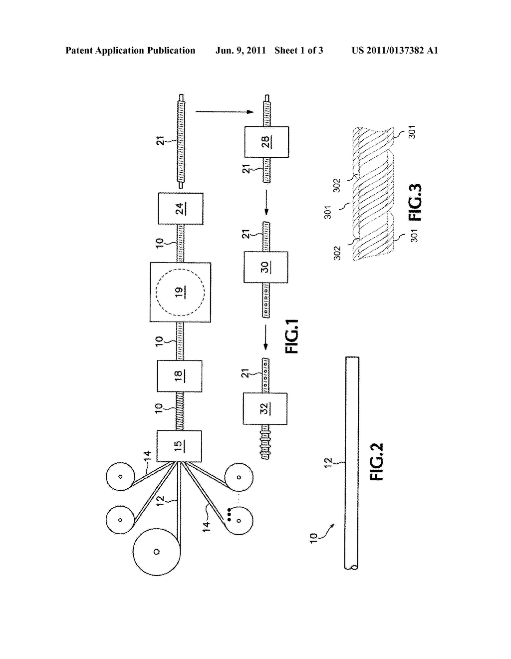 METHOD FOR FABRICATION OF A NEUROSTIMULATON LEAD INCLUDING MULTIPLE     MICRO-CABLES - diagram, schematic, and image 02