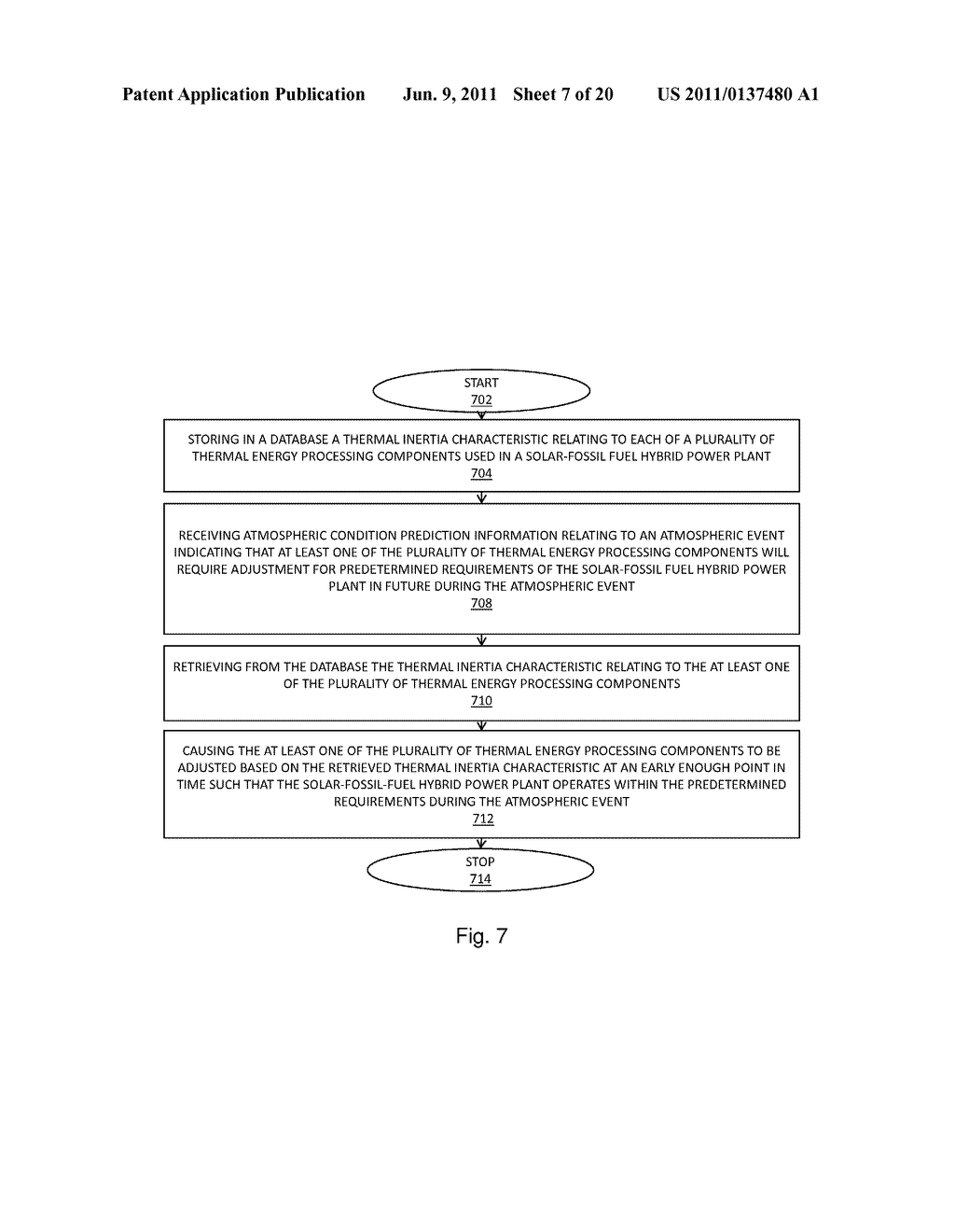 SUPPLEMENTAL SOLAR SUPERHEATED STEAM IN A CONCENTRATED SOLAR POWER-ENABLED     POWER PLANT - diagram, schematic, and image 08