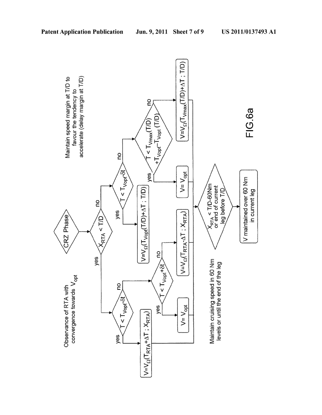 Method for Continuously and Adaptively Generating a Speed Setpoint for an     Aircraft to Observe an RTA - diagram, schematic, and image 08