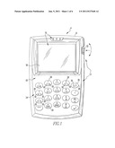 Handheld Electronic Device With Reduced Keyboard and Associated Method of     Providing Quick Text Entry in a Message diagram and image