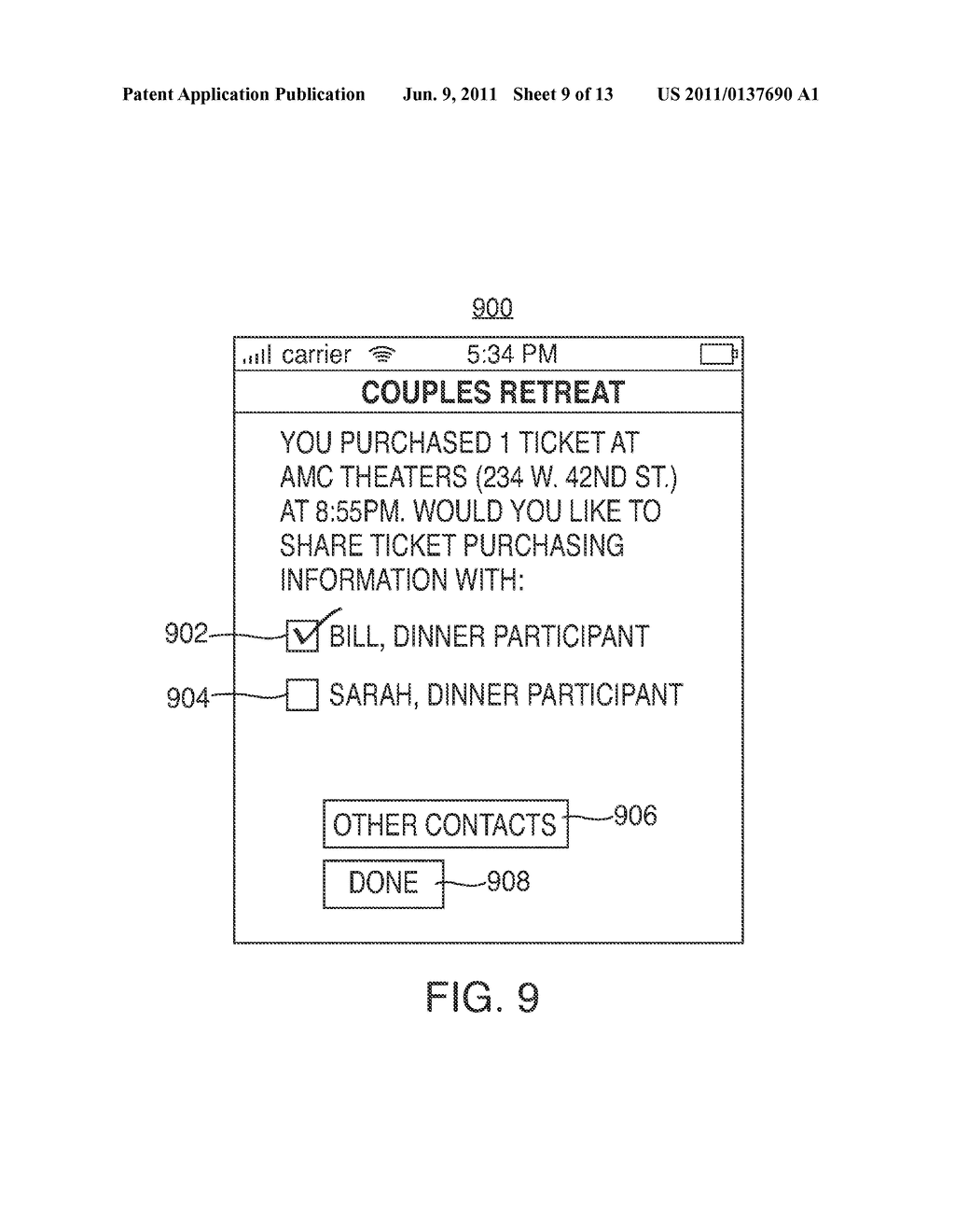 SYSTEMS AND METHODS FOR PROVIDING CONTEXT-BASED MOVIE INFORMATION - diagram, schematic, and image 10