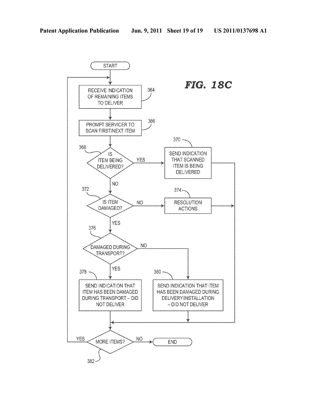 SERVICE CALL-AHEAD SYSTEM AND METHOD - diagram, schematic, and image 20