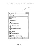 Adaptive Selection of a Search Engine on a Wireless Communication Device diagram and image