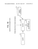 METHOD, COMPUTER SYSTEM, AND COMPUTER PROGRAM FOR SEARCHING DOCUMENT DATA     USING SEARCH KEYWORD diagram and image