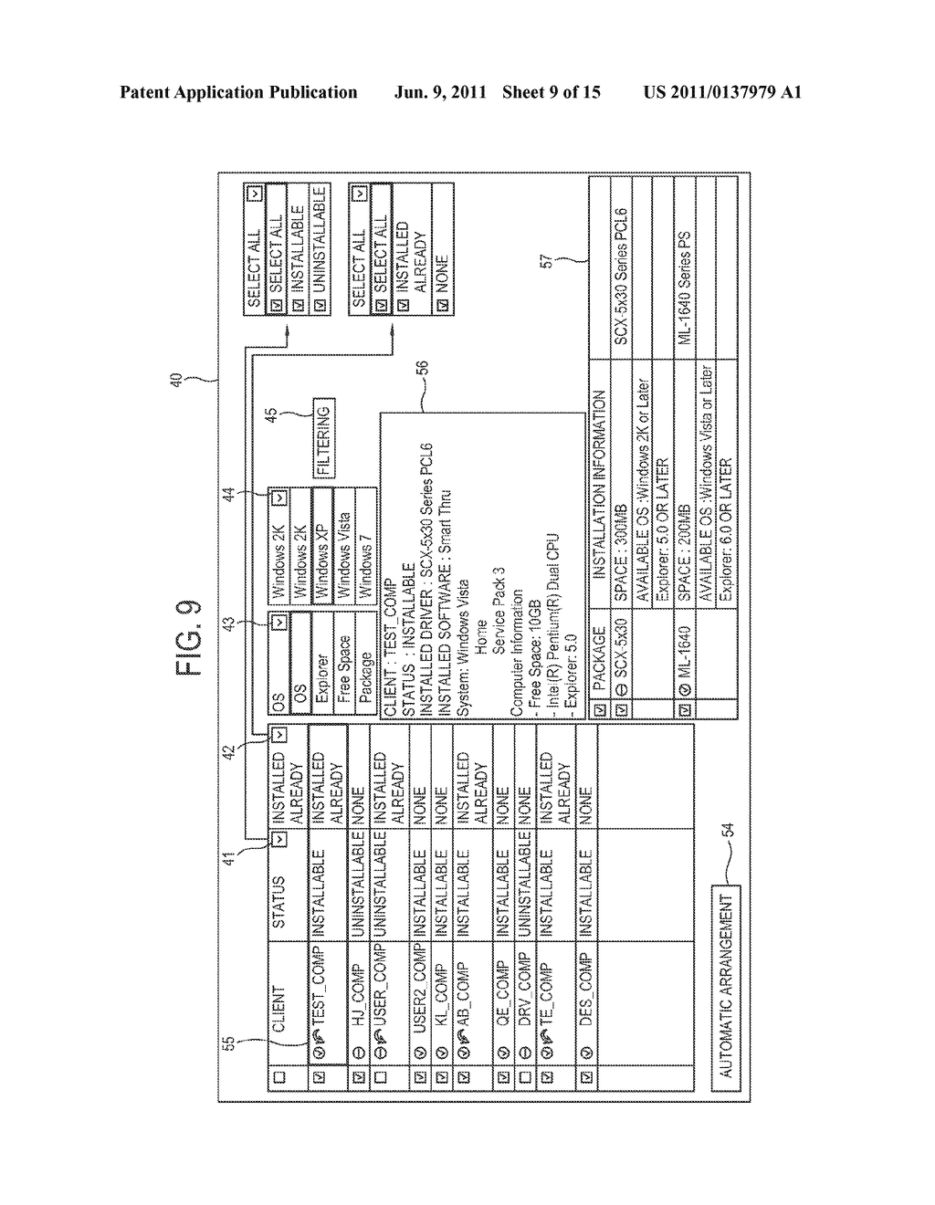 SERVER CONNECTED TO IMAGE FORMING APPARATUS AND CLIENT, CLIENT, AND METHOD     OF REMOTELY INSTALLING DRIVER OF IMAGE FORMING APPARATUS - diagram, schematic, and image 10