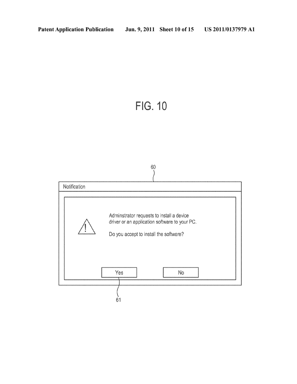 SERVER CONNECTED TO IMAGE FORMING APPARATUS AND CLIENT, CLIENT, AND METHOD     OF REMOTELY INSTALLING DRIVER OF IMAGE FORMING APPARATUS - diagram, schematic, and image 11