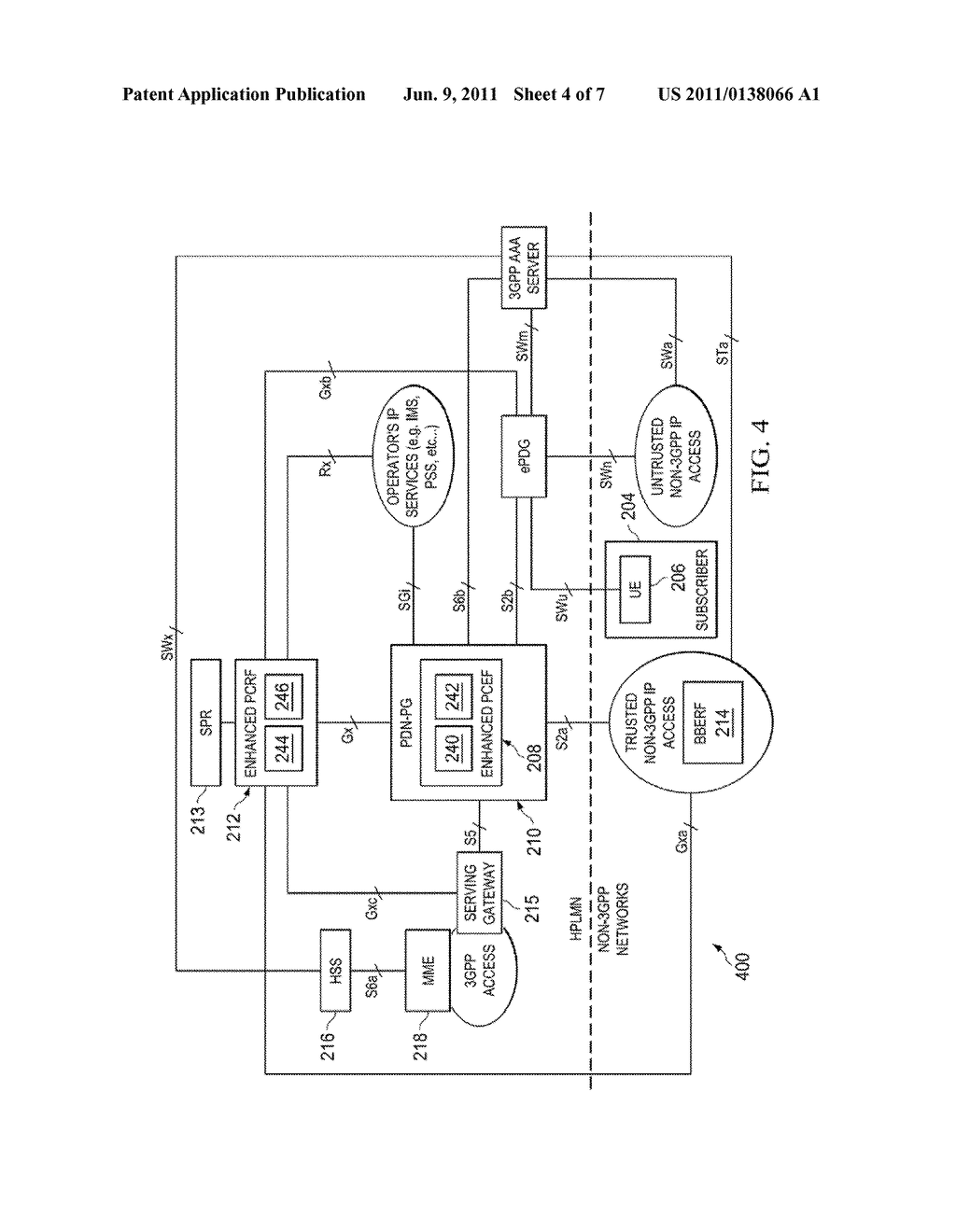 HANDLING OF AGGREGATE MAXIMUM BIT RATE BY POLICY AND CHARGE CONTROL - diagram, schematic, and image 05