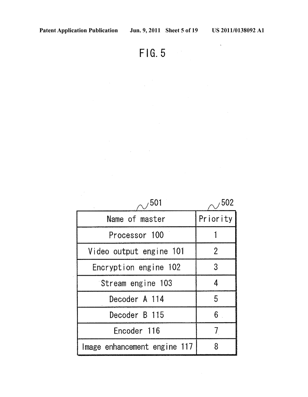 ARBITRATION DEVICE, ARBITRATION SYSTEM, ARBITRATION METHOD, SEMICONDUCTOR     INTEGRATED CIRCUIT, AND IMAGE PROCESSING DEVICE - diagram, schematic, and image 06