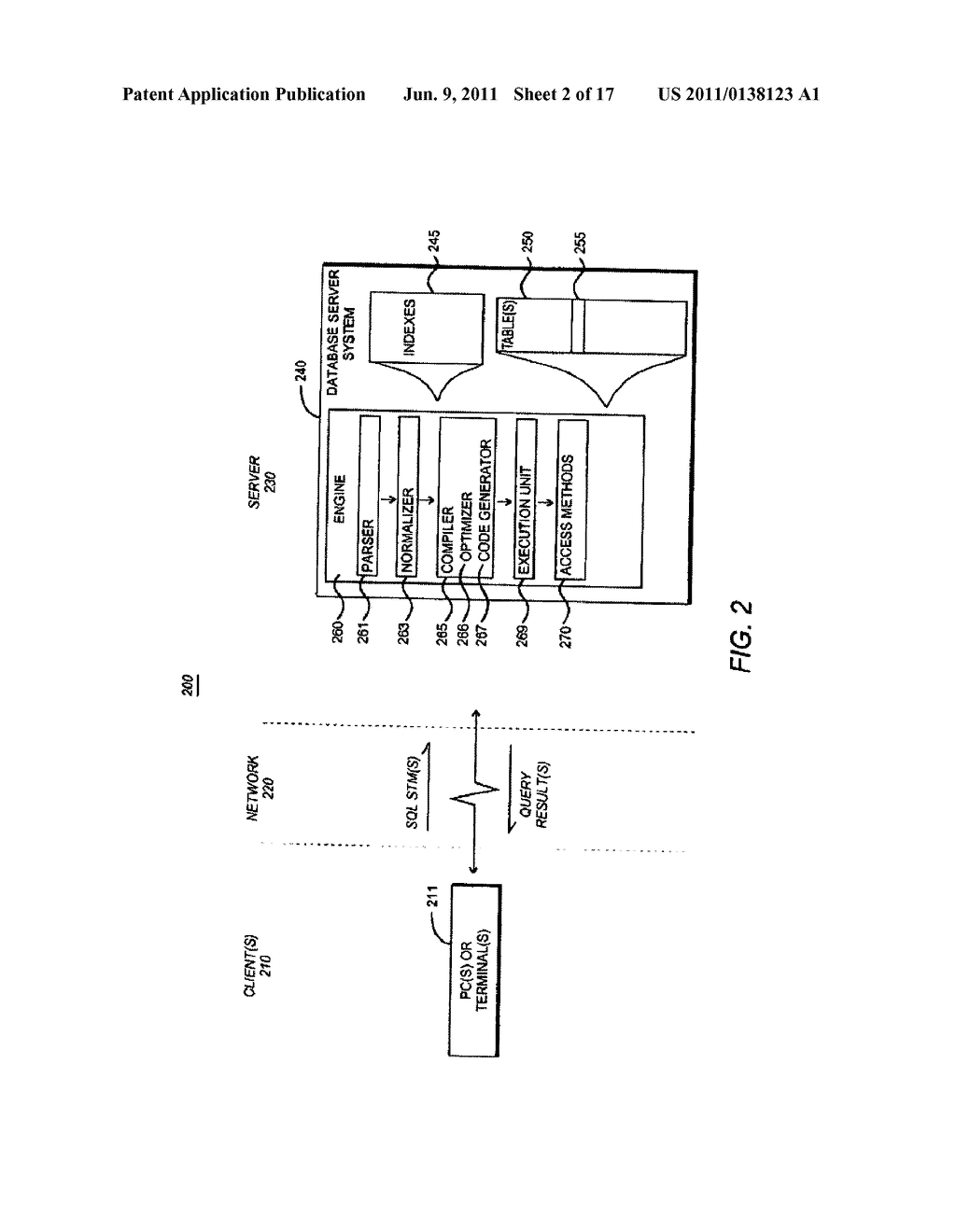 Managing Data Storage as an In-Memory Database in a Database Management     System - diagram, schematic, and image 03