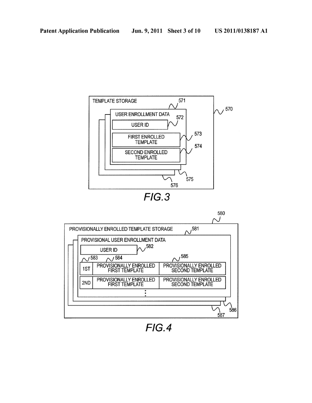 SYSTEM AND METHOD OF BIOMETRIC AUTHENTICATION USING MULTIPLE KINDS OF     TEMPLATES - diagram, schematic, and image 04
