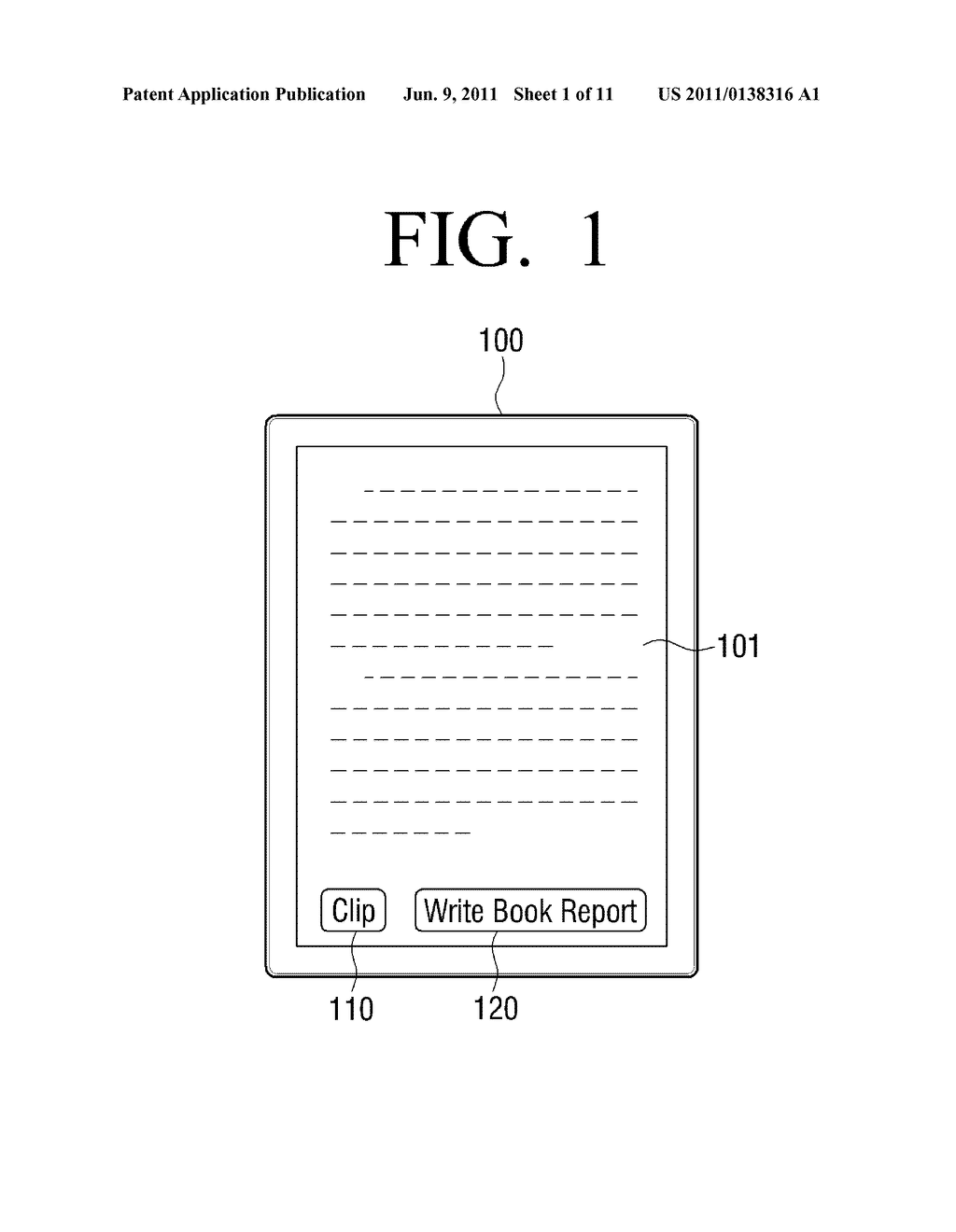 METHOD FOR PROVIDING FUNCTION OF WRITING TEXT AND FUNCTION OF CLIPPING AND     ELECTRONIC APPARATUS APPLYING THE SAME - diagram, schematic, and image 02