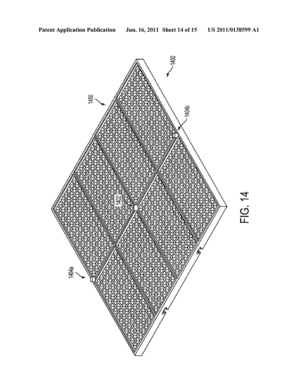 MOUNTING SYSTEM SUPPORTING SLIDABLE INSTALLATION OF A PLURALITY OF SOLAR     PANELS AS A UNIT - diagram, schematic, and image 15