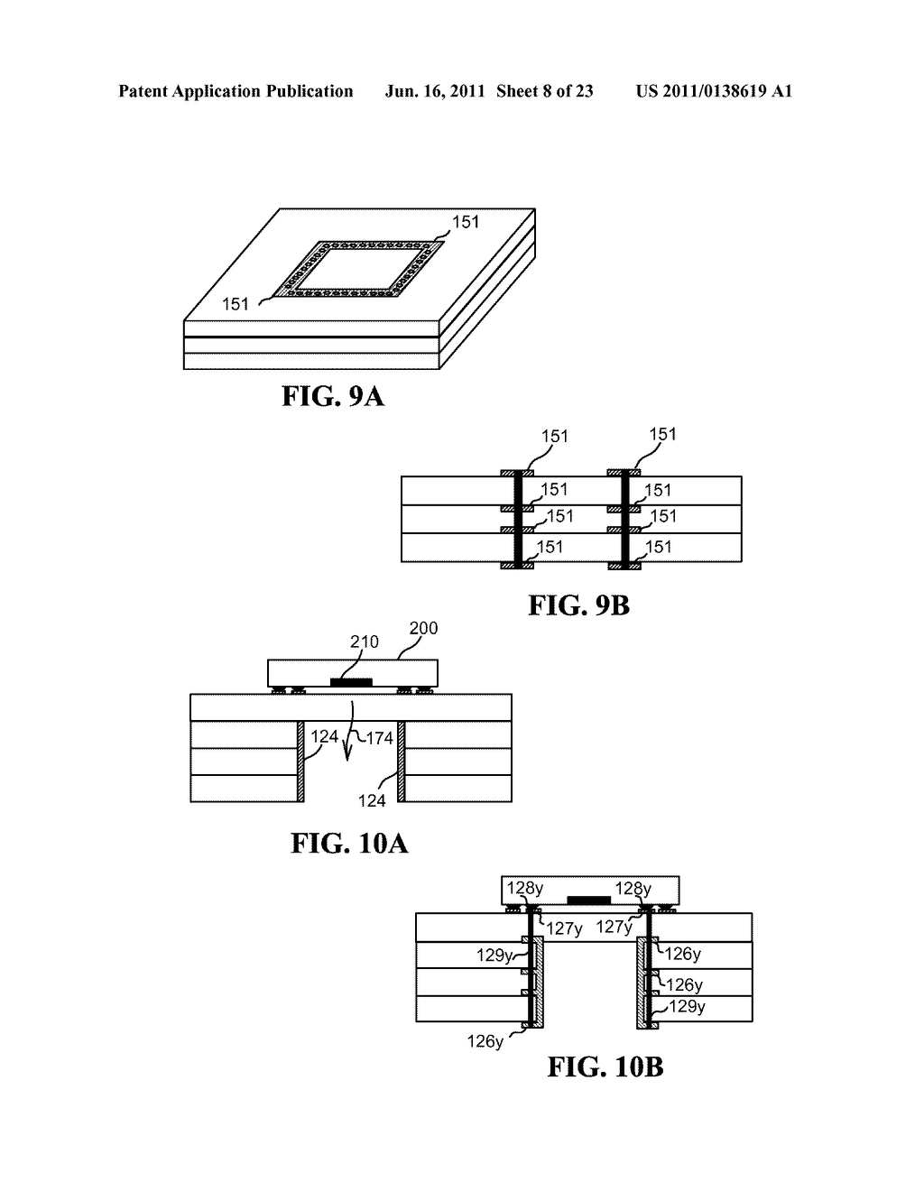 Methods for Constructing Millimeter-Wave Laminate Structures and Chip     Interfaces - diagram, schematic, and image 09