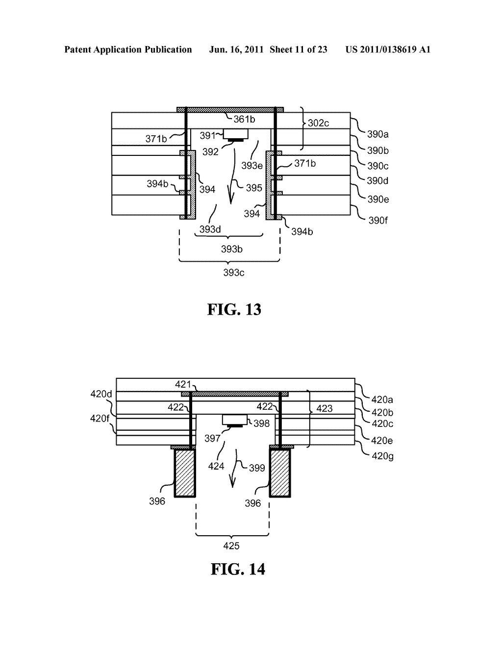 Methods for Constructing Millimeter-Wave Laminate Structures and Chip     Interfaces - diagram, schematic, and image 12