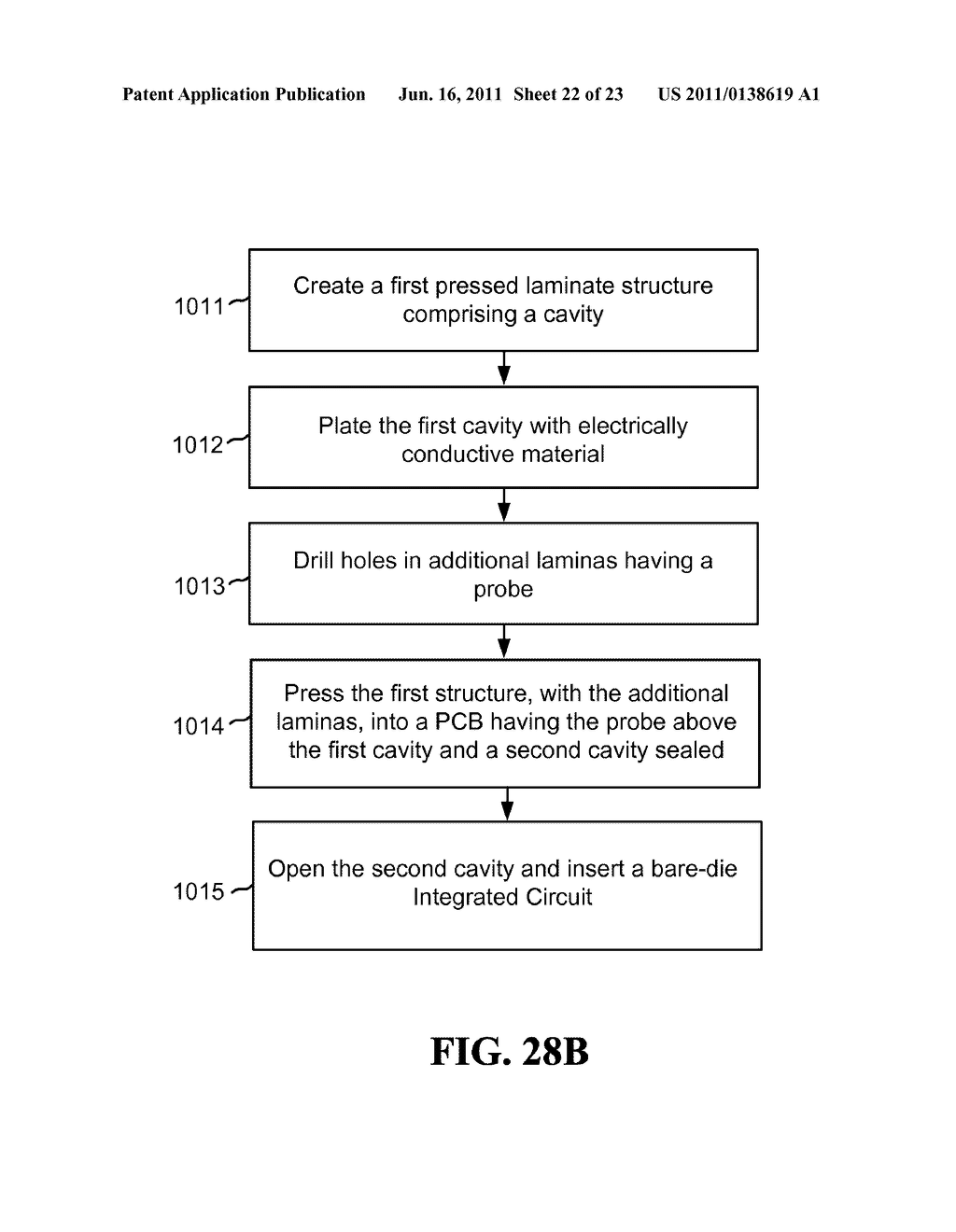 Methods for Constructing Millimeter-Wave Laminate Structures and Chip     Interfaces - diagram, schematic, and image 23