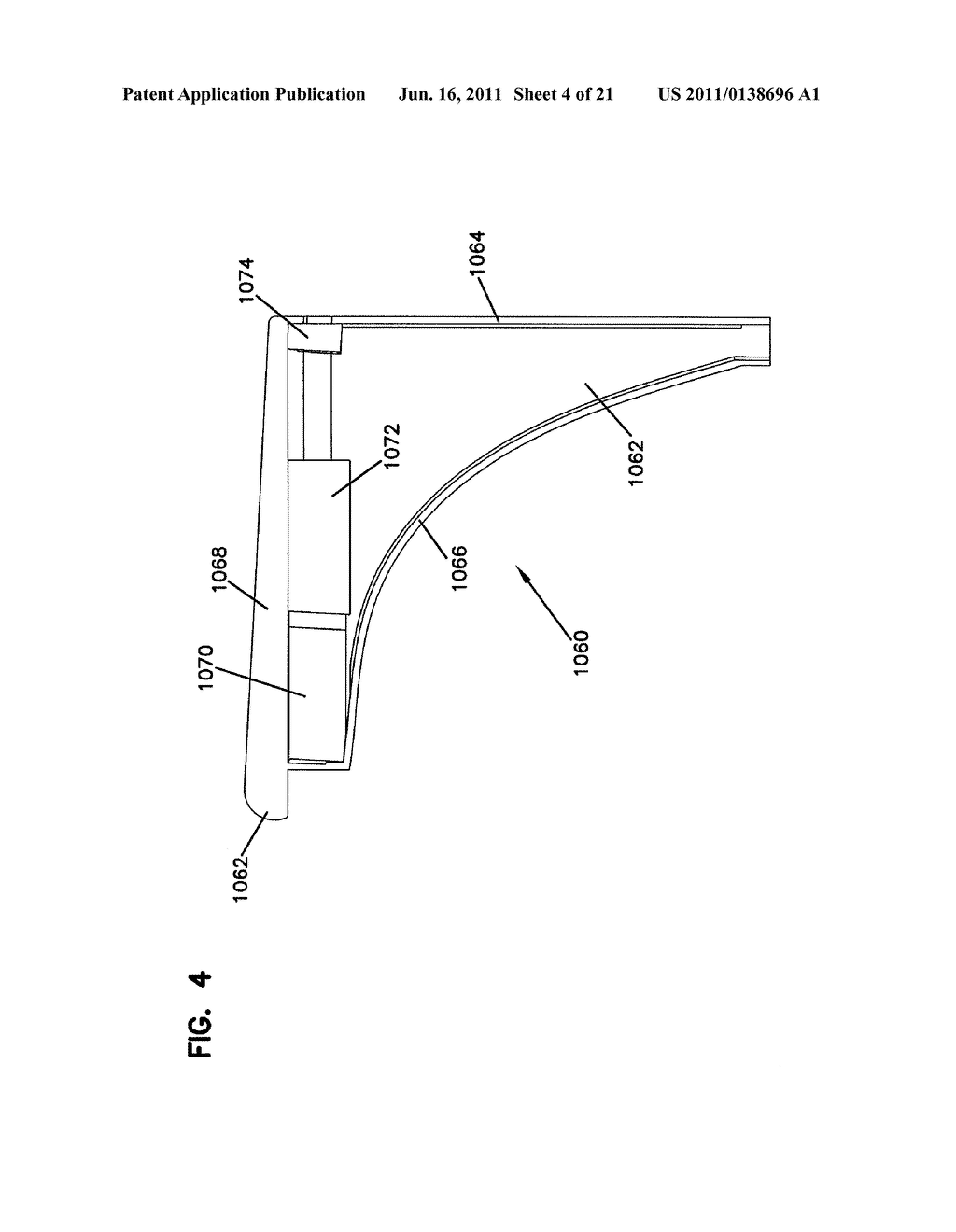 PORTABLE APPARATUS AND METHOD FOR MAKING A GUTTER COVER - diagram, schematic, and image 05