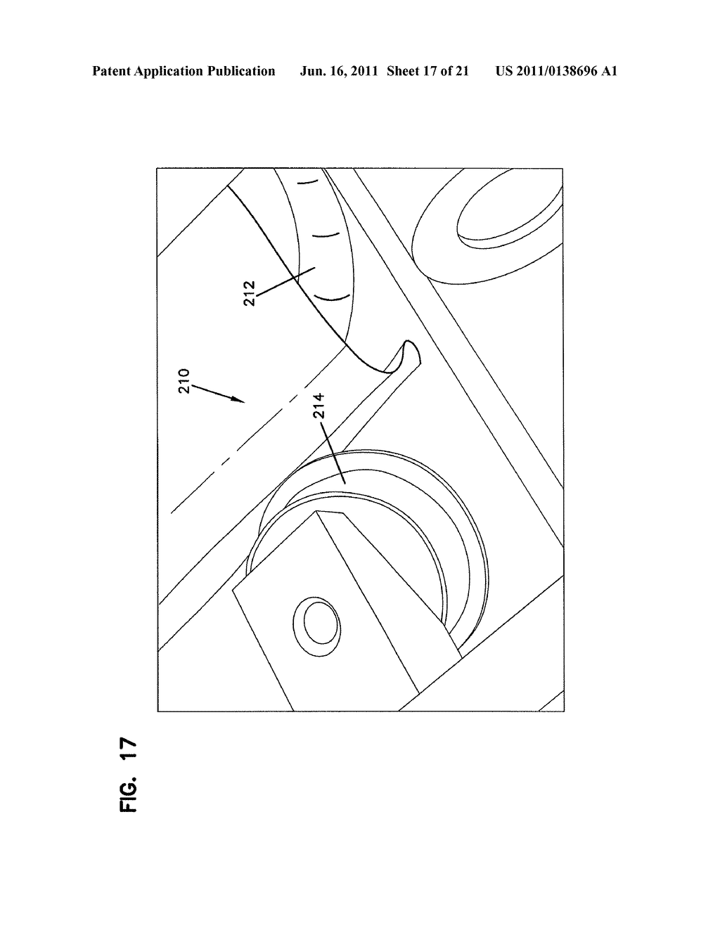PORTABLE APPARATUS AND METHOD FOR MAKING A GUTTER COVER - diagram, schematic, and image 18