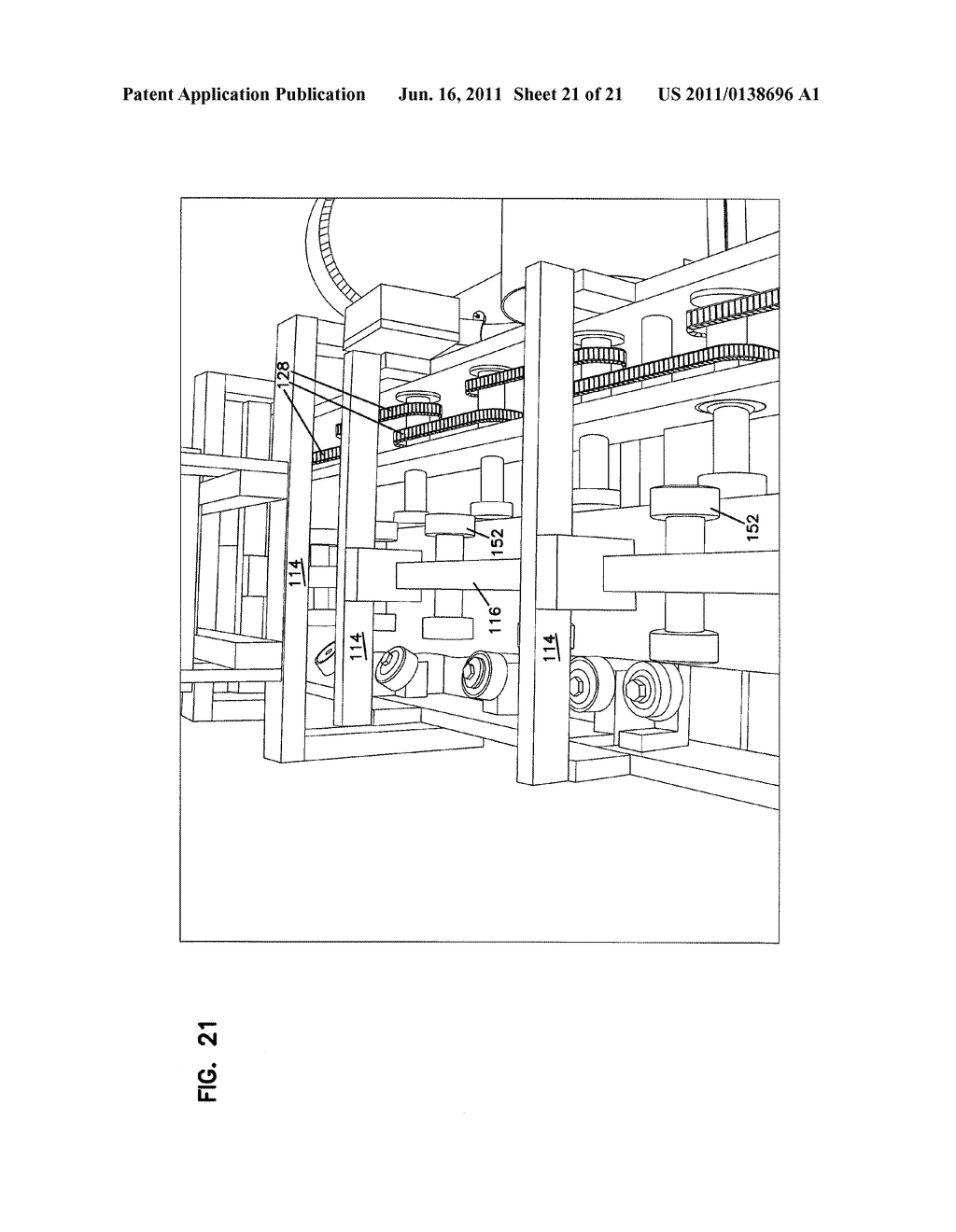 PORTABLE APPARATUS AND METHOD FOR MAKING A GUTTER COVER - diagram, schematic, and image 22