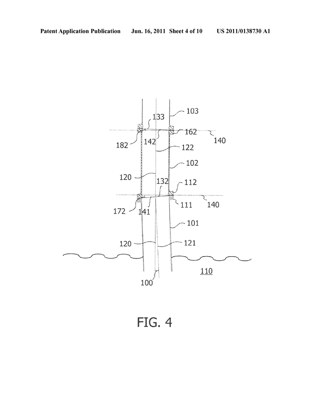 WIND TURBINE TOWER SEGMENT, WIND TURBINE AND METHOD FOR ERECTING A WIND     TURBINE - diagram, schematic, and image 05