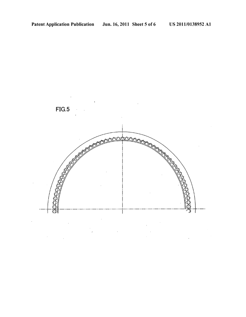 Method for setting non-positive deflection, maximum meshable tooth profile     in flat wave gear device - diagram, schematic, and image 06