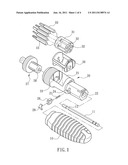 Hand tool having exchangeable tool bits diagram and image