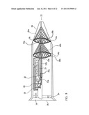 Single/multiple guard(s)/cap(s) and/or screen(s) with engine attached     chamber/manifold particle collector diagram and image