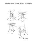 Table with Pivotable Table Top diagram and image