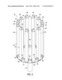 Feed Support and Bale Ring Mover for Use Inside a Bale Ring diagram and image