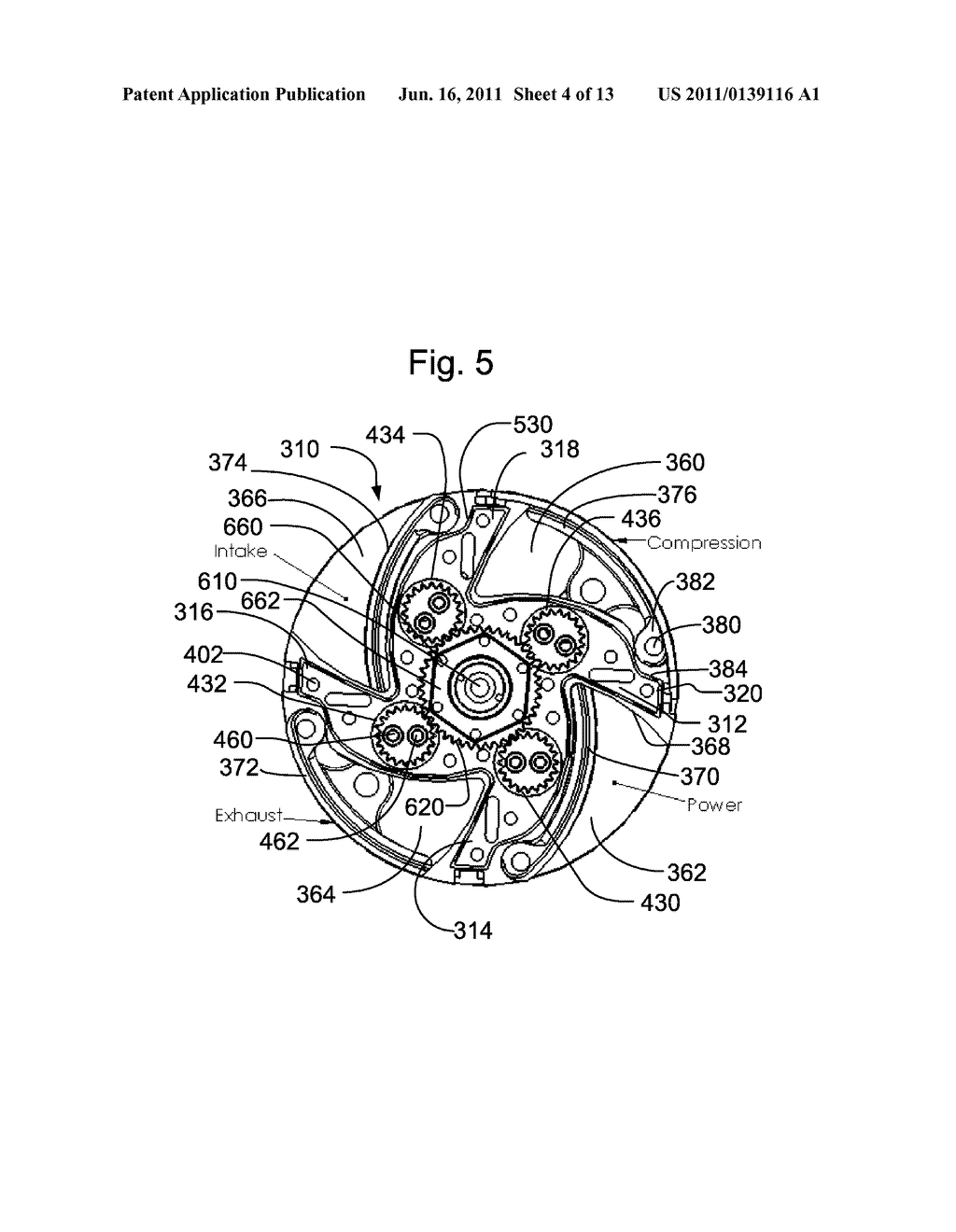 Rotary, Internal Combustion Engine - diagram, schematic, and image 05