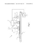 DISTRESSING PROCESS AND APPARATUS FOR APPLYING SUCH PROCESS diagram and image