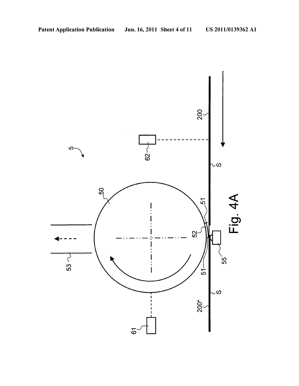 Method and Installation for Applying Foil Material Onto Successive Sheets - diagram, schematic, and image 05