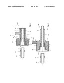 CONNECTION DEVICE FOR A COAXIAL TUBE HEAT EXCHANGER diagram and image