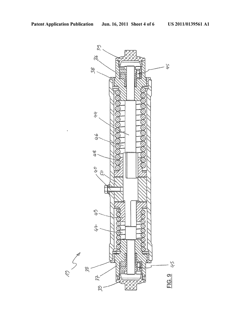 Pressing-on device for a current collector and method for energy     transmission - diagram, schematic, and image 05