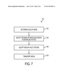 SYSTEM AND METHOD FOR TRANSPORTING VARIABLE-SIZED MEDIA diagram and image