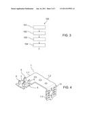 ELECTRICAL SWITCH WITH PIVOTING SWITCHING MEMBER AND IMPROVED SUPPORTING     FULCRUM AND METHOD FOR MANUFACTURING SAID SWITCH diagram and image