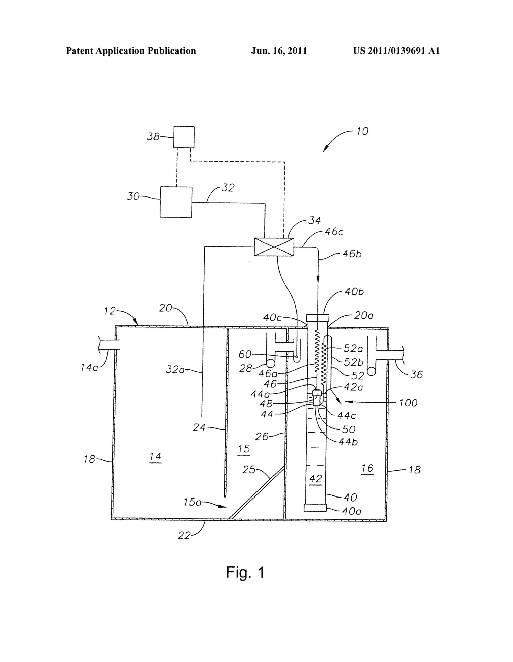 PRESSURIZED WASTEWATER EFFLUENT CHLORNIATION SYSTEM - diagram, schematic, and image 02