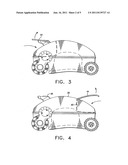 POOL CLEANING VEHICLE HAVING STRUCTURE FOR CLEANING AND SANITIZING POOL     WATER diagram and image