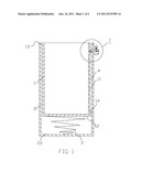 DUSTBIN OF ADJUSTABLE HEIGHT diagram and image