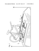 SKEWER ASSEMBLY FOR BICYCLE FORK MOUNT diagram and image