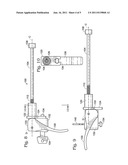 SKEWER ASSEMBLY FOR BICYCLE FORK MOUNT diagram and image