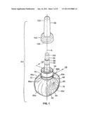 REFILL, ADAPTER FOR A REFILL AND METHOD OF RETAINING A REFILL diagram and image