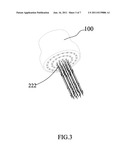 SHOWER HAVING A SHOWER AREA CHANGED WITH VARIATION OF WATER PRESSURE diagram and image