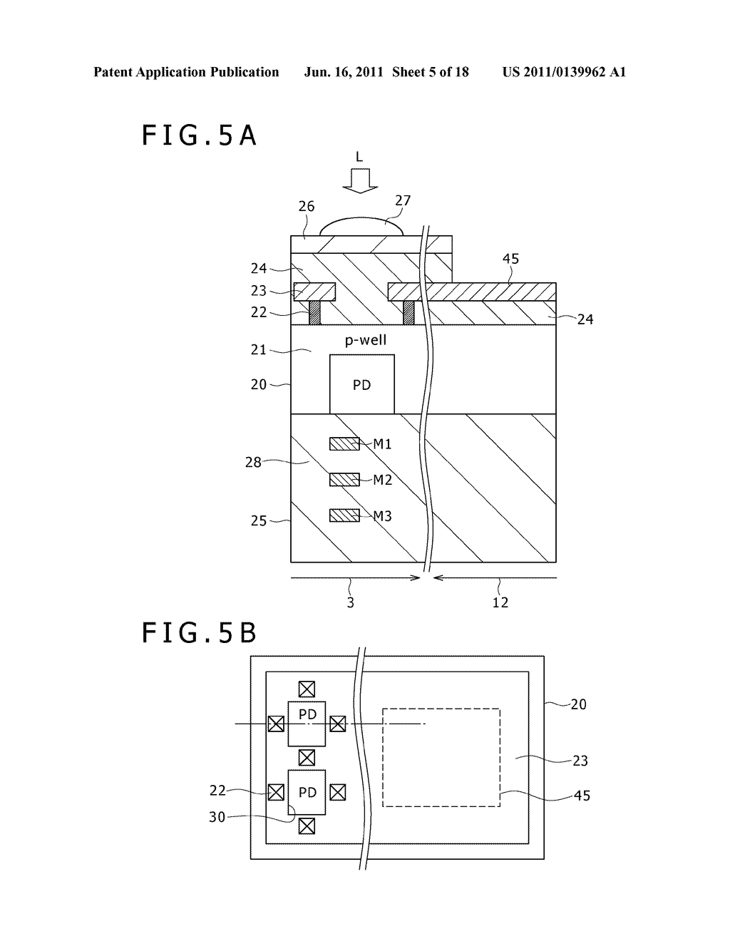 SOLID-STATE IMAGE PICKUP DEVICE, METHOD OF MANUFACTURING THE SAME, AND     ELECTRONIC APPARATUS - diagram, schematic, and image 06