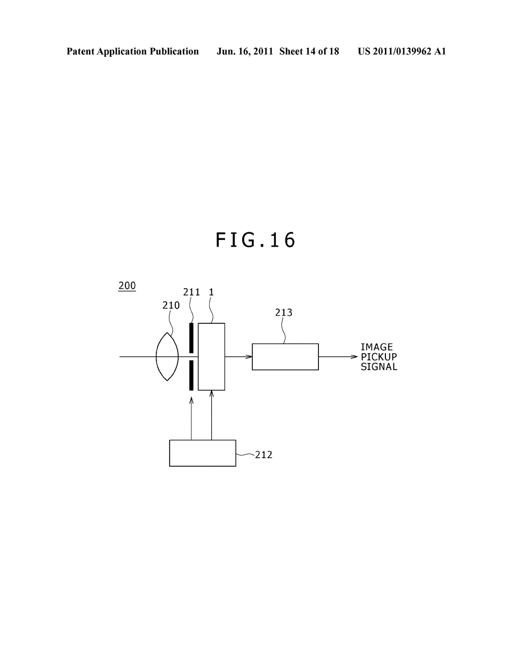 SOLID-STATE IMAGE PICKUP DEVICE, METHOD OF MANUFACTURING THE SAME, AND     ELECTRONIC APPARATUS - diagram, schematic, and image 15